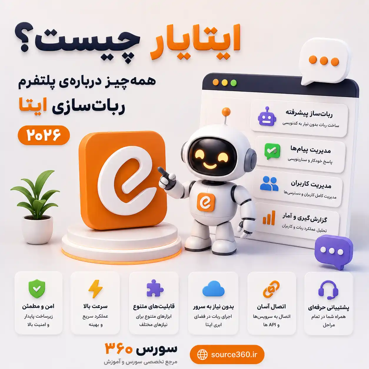 ایتایار چیست؟ + آموزش کامل ثبت‌نام و ساخت ربات (۲۰۲۶)