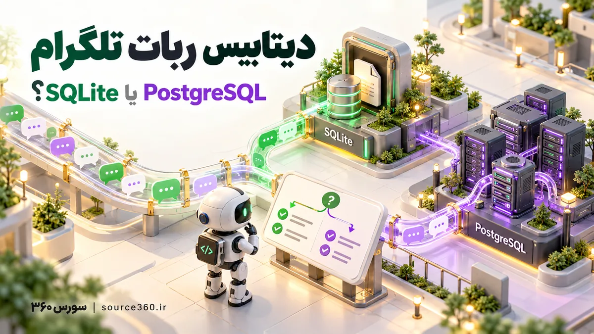 انتخاب دیتابیس برای ربات تلگرام؛ SQLite یا PostgreSQL؟